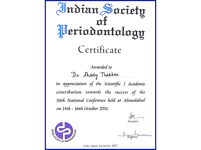 Certificate 1